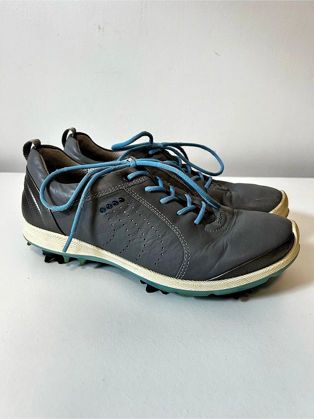 ECCO Natural Motion Athletic Shoes Gray & Blue EU 38 US 7